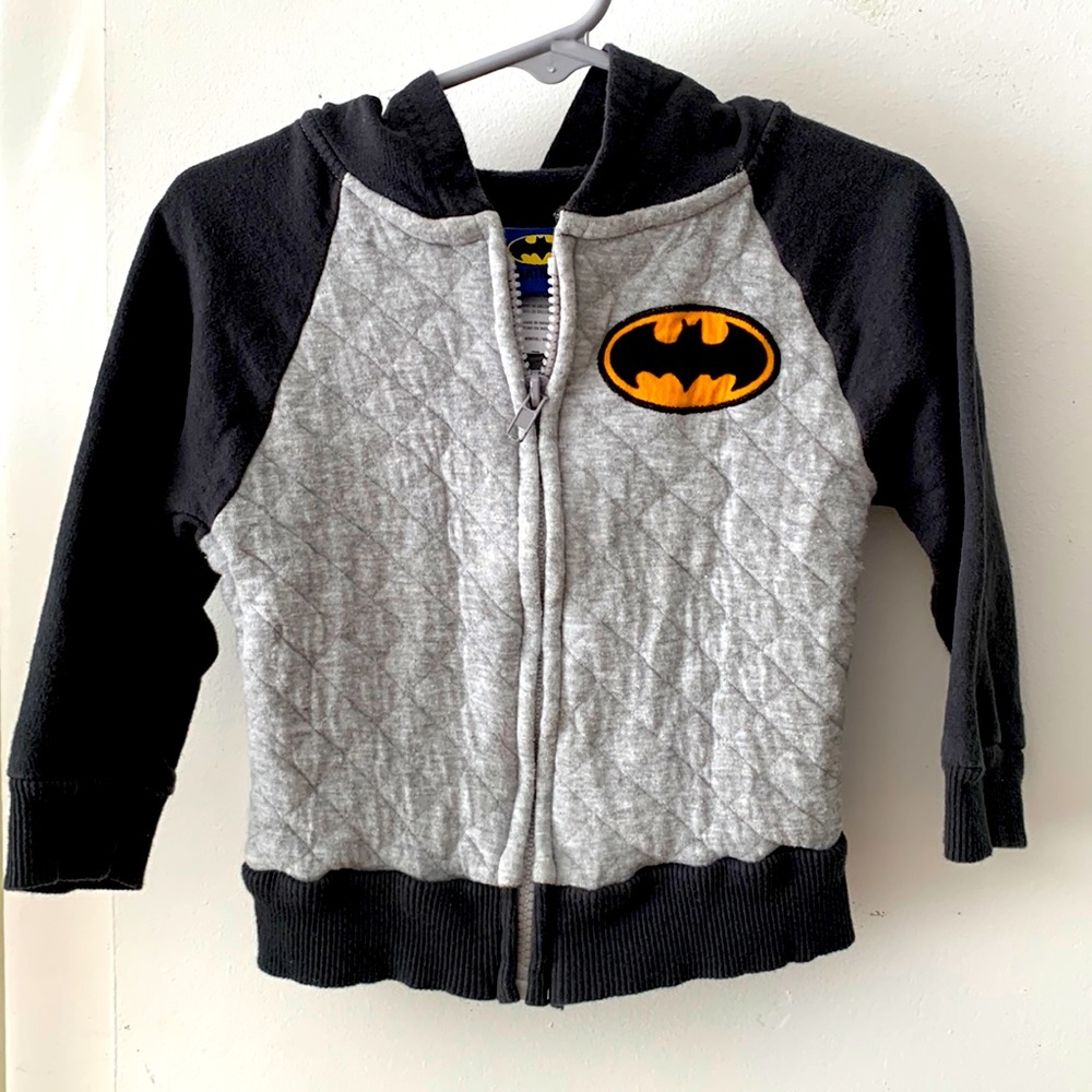 18 mos. Batman hoody for the baby!